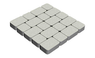  Тротуарная плитка Artstein Инсбрук Альт 60 мм Белый: внешний вид