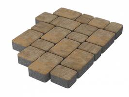  Тротуарная плитка Stellard Старый город 60 мм Голден: внешний вид